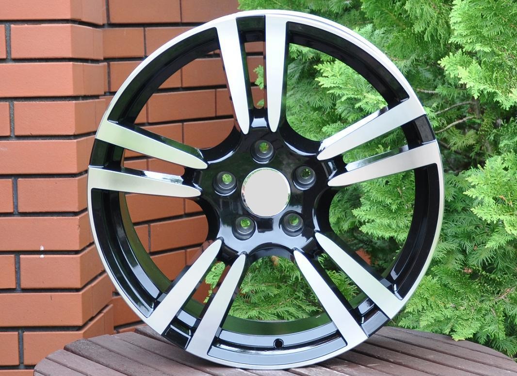 PDW 249/946/270 Alufælge 20" 5x130 ET55 – Poleret/sort (sæt á 4)