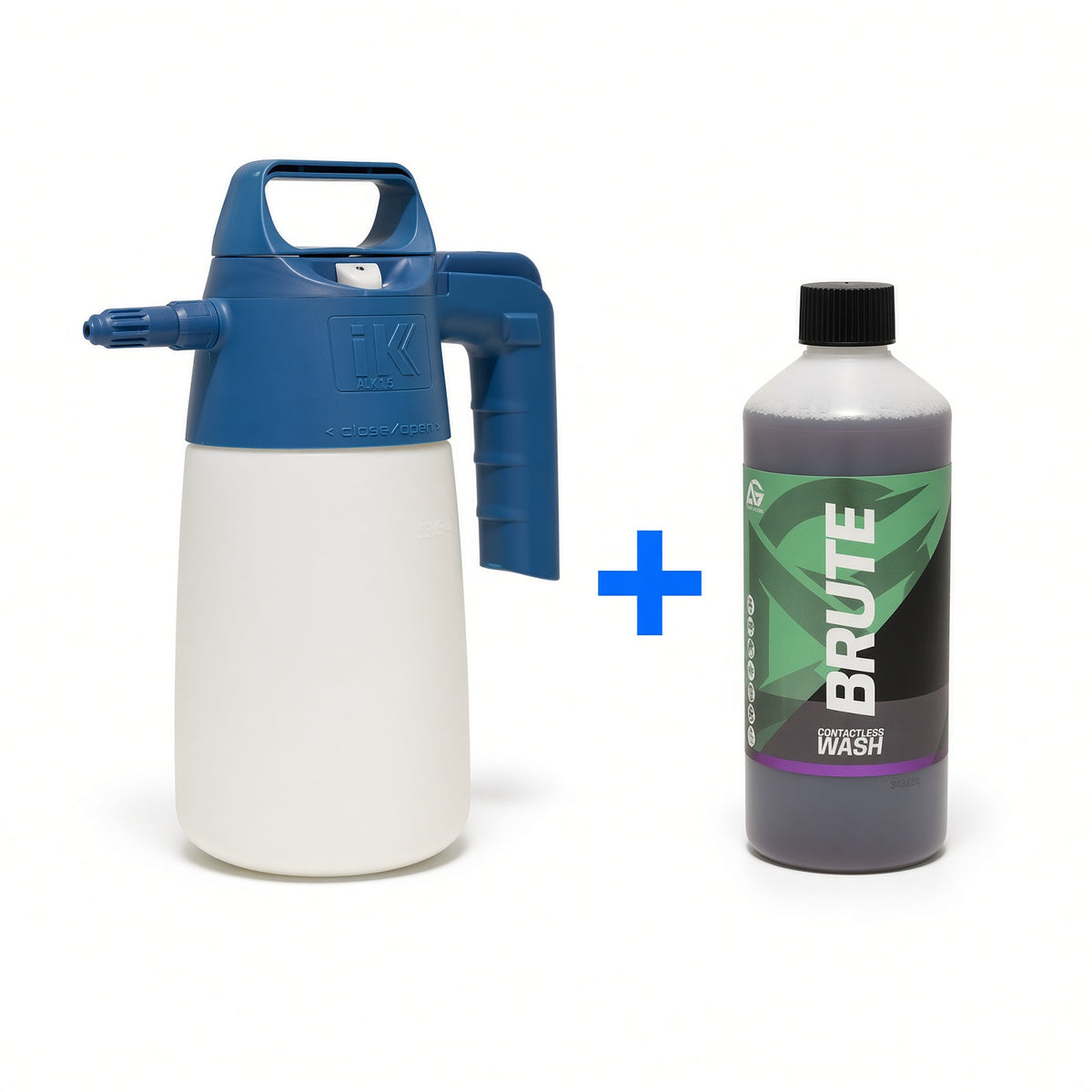 IK ALK Pumpesprayer + Gratis 500 ml Auto Glanz Brute