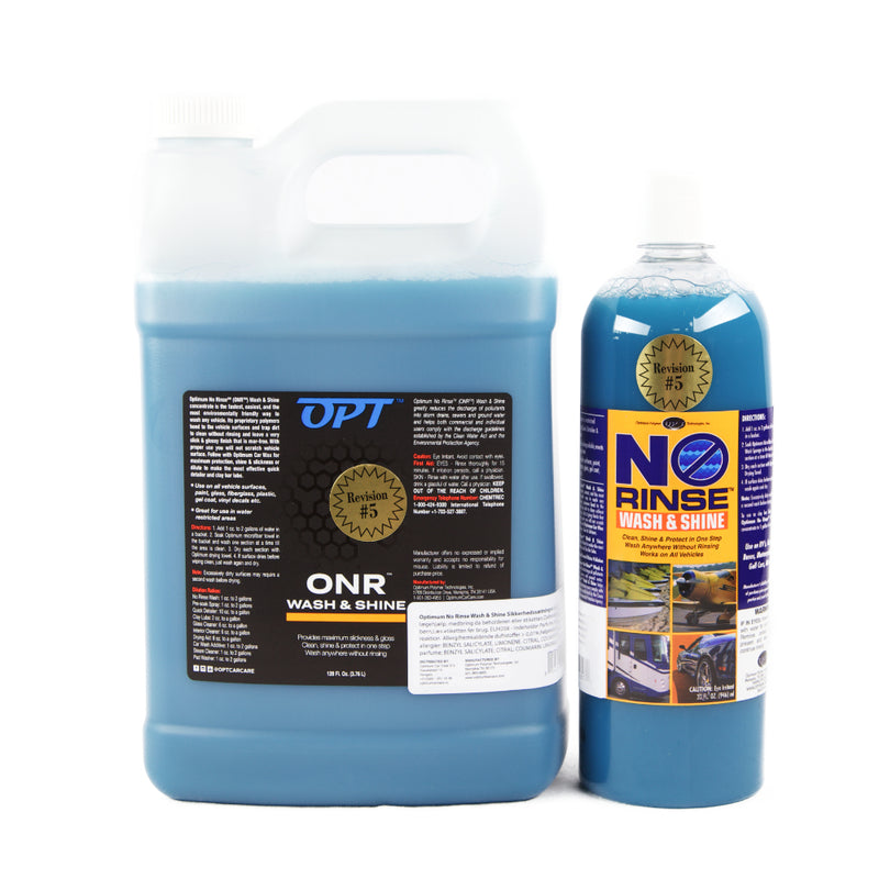 OPTIMUM  No Rinse Perfect Rinseless Wash Detailer's Kit – Car