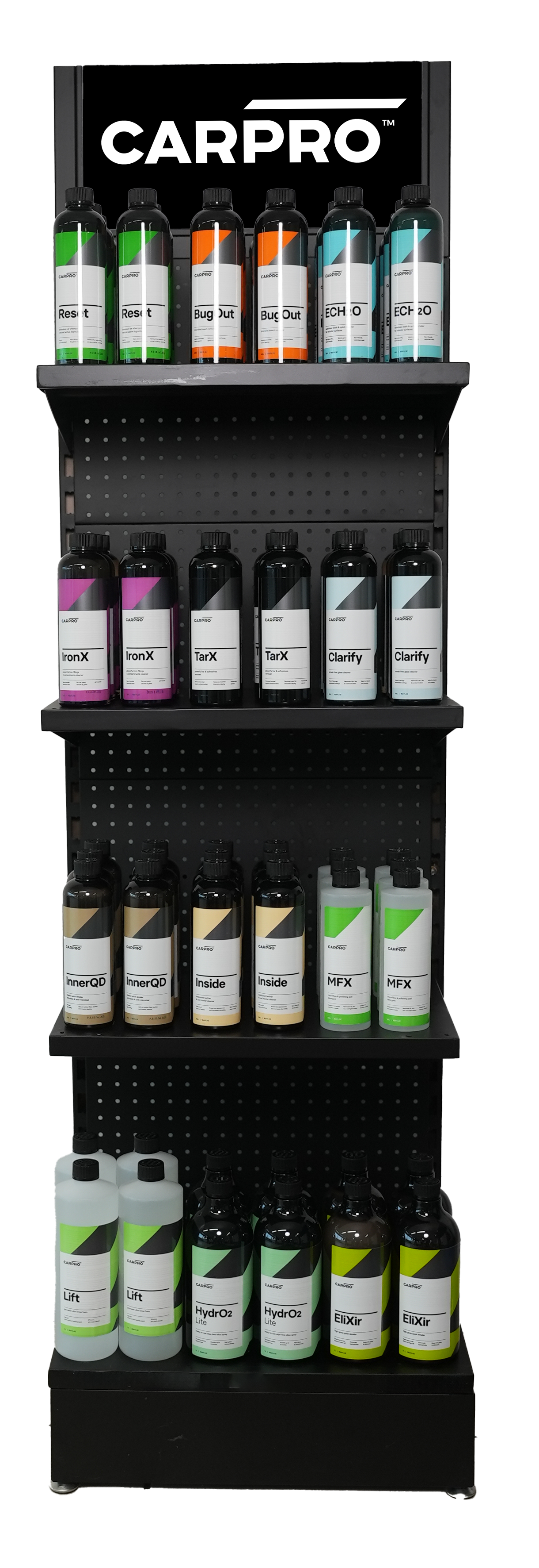 CarPro Salgsdisplay