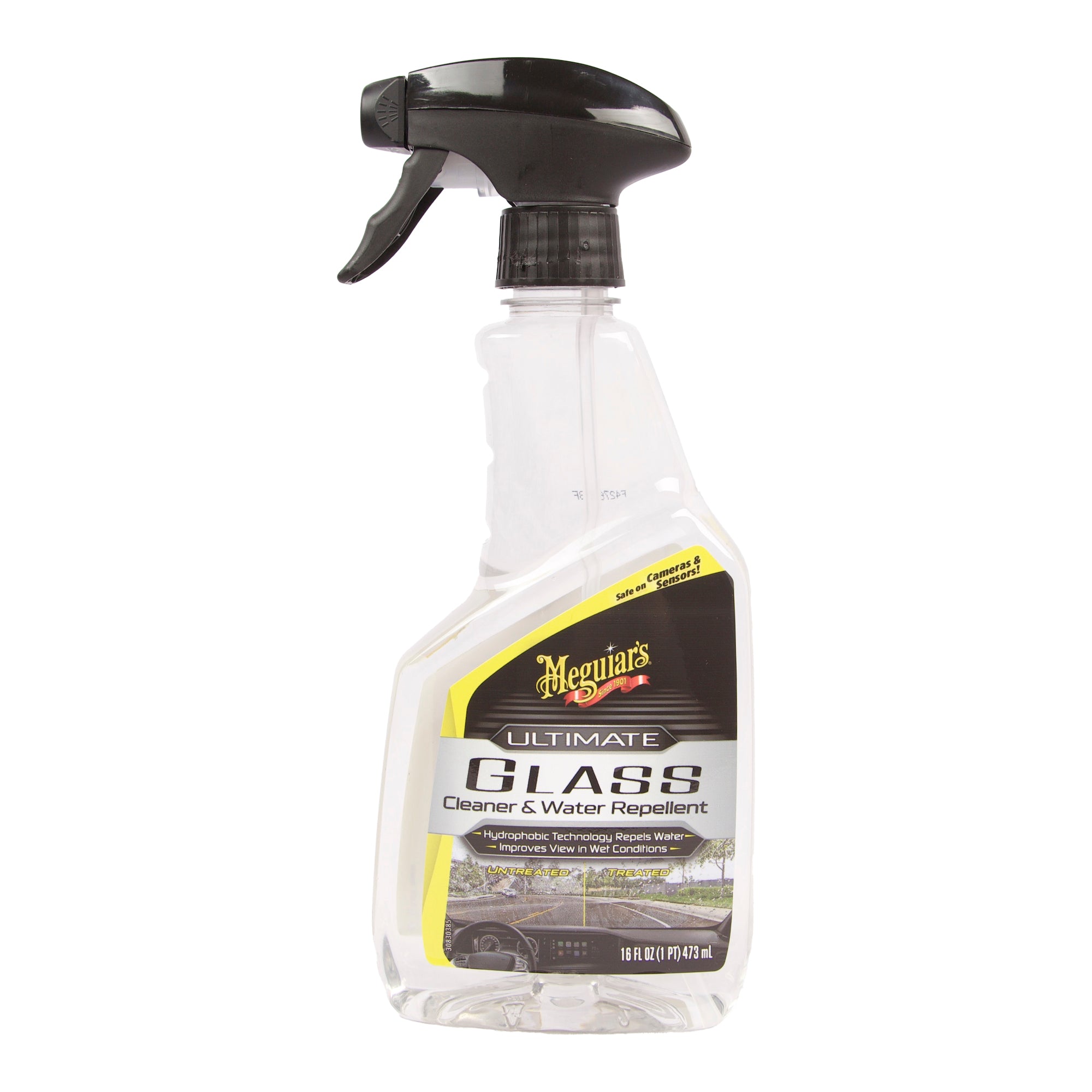 Meguiars Ultimate Glass Cleaner & Water Repellent Glasrens Med Forsegler(473 ml)