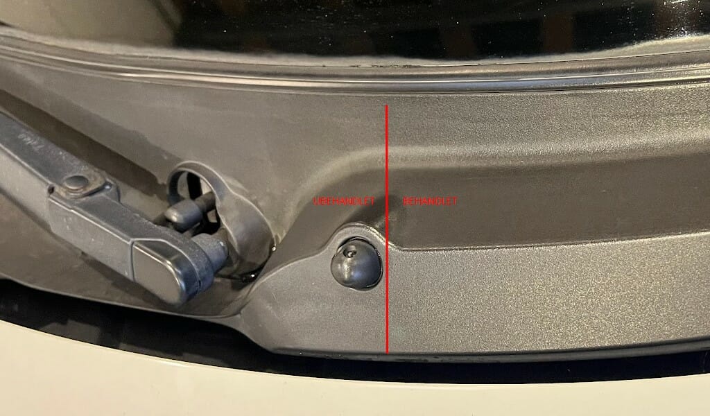 behandlet vs ubehandlet plast
