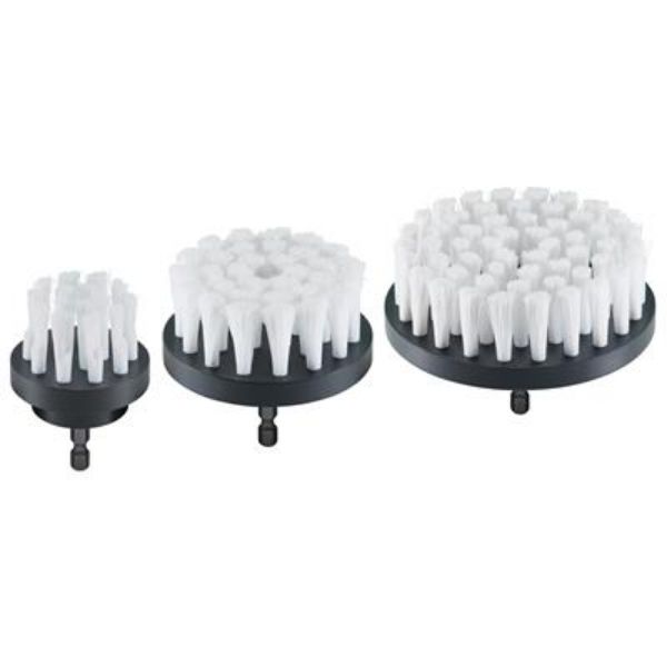 Flex Børstesæt 1/4" Ø50, Ø75 og Ø100mm
