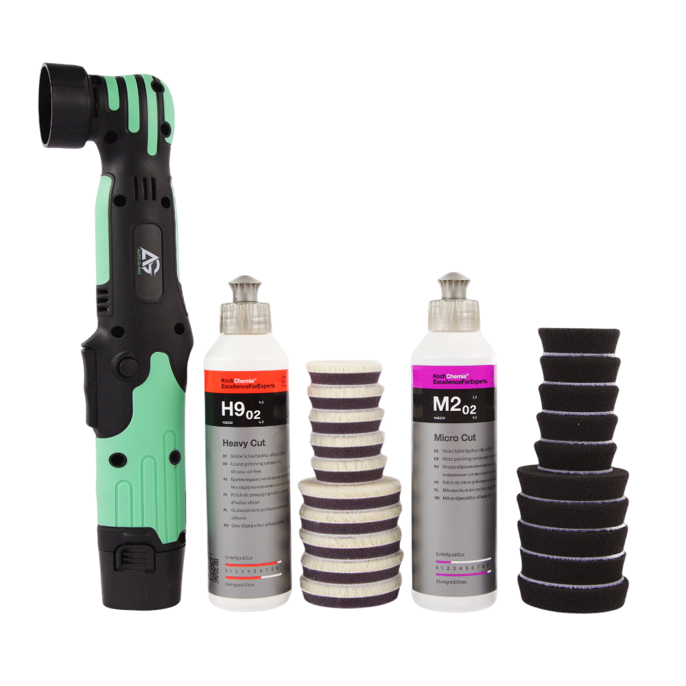 Auto Glanz Nano Polermaskine Kit V2