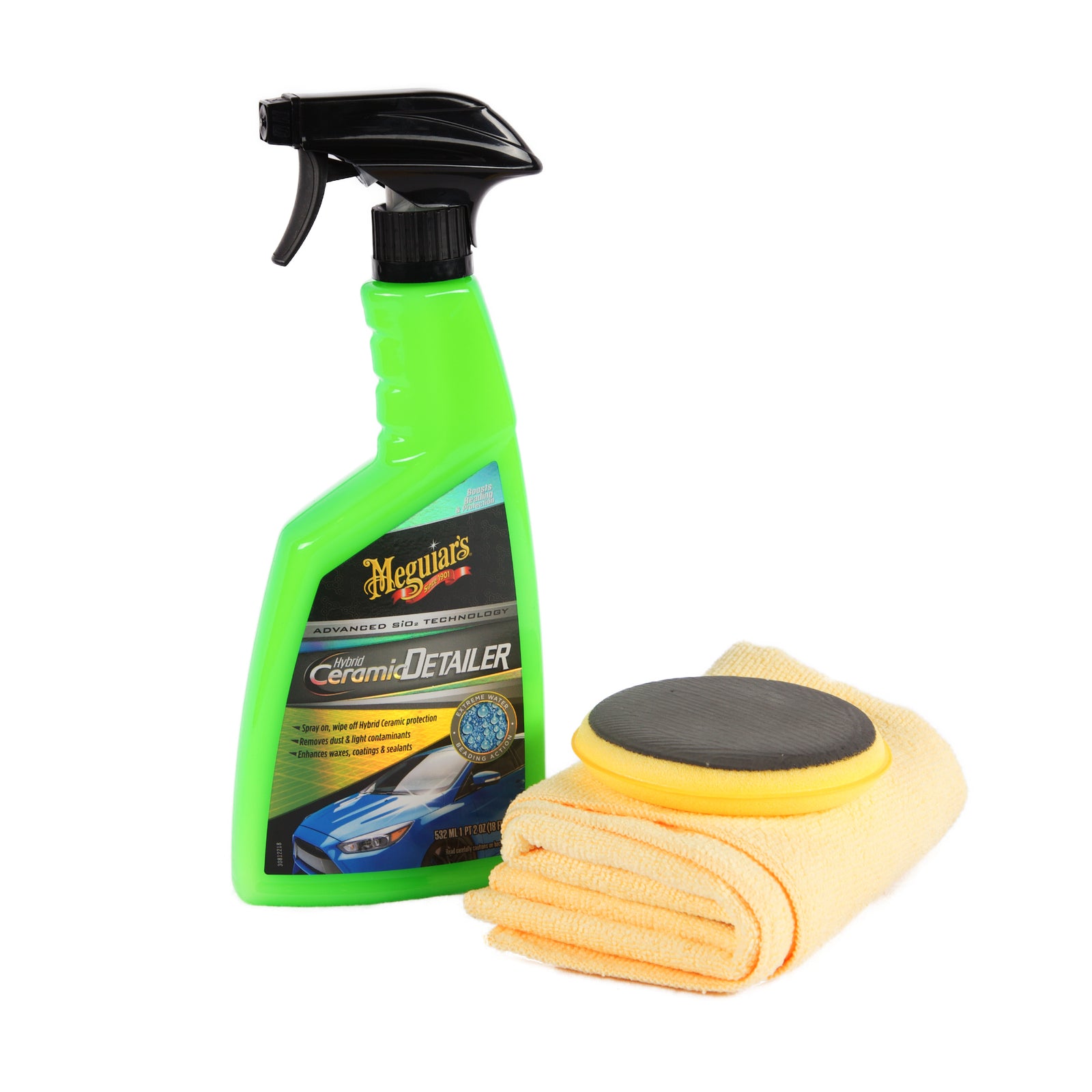 Meguiars Hybrid Ceramic Clay Kit Clay & Beskyt i en arbejdsgang