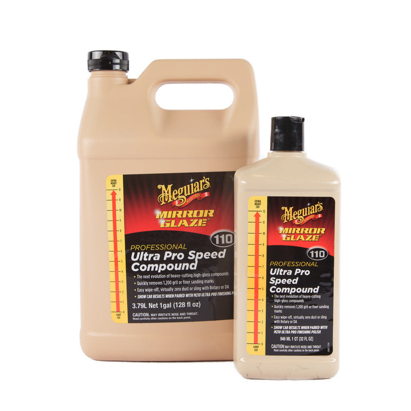 Meguiar's M110 Mirror Glaze Ultra Pro Speed Compound – Heavy Cut