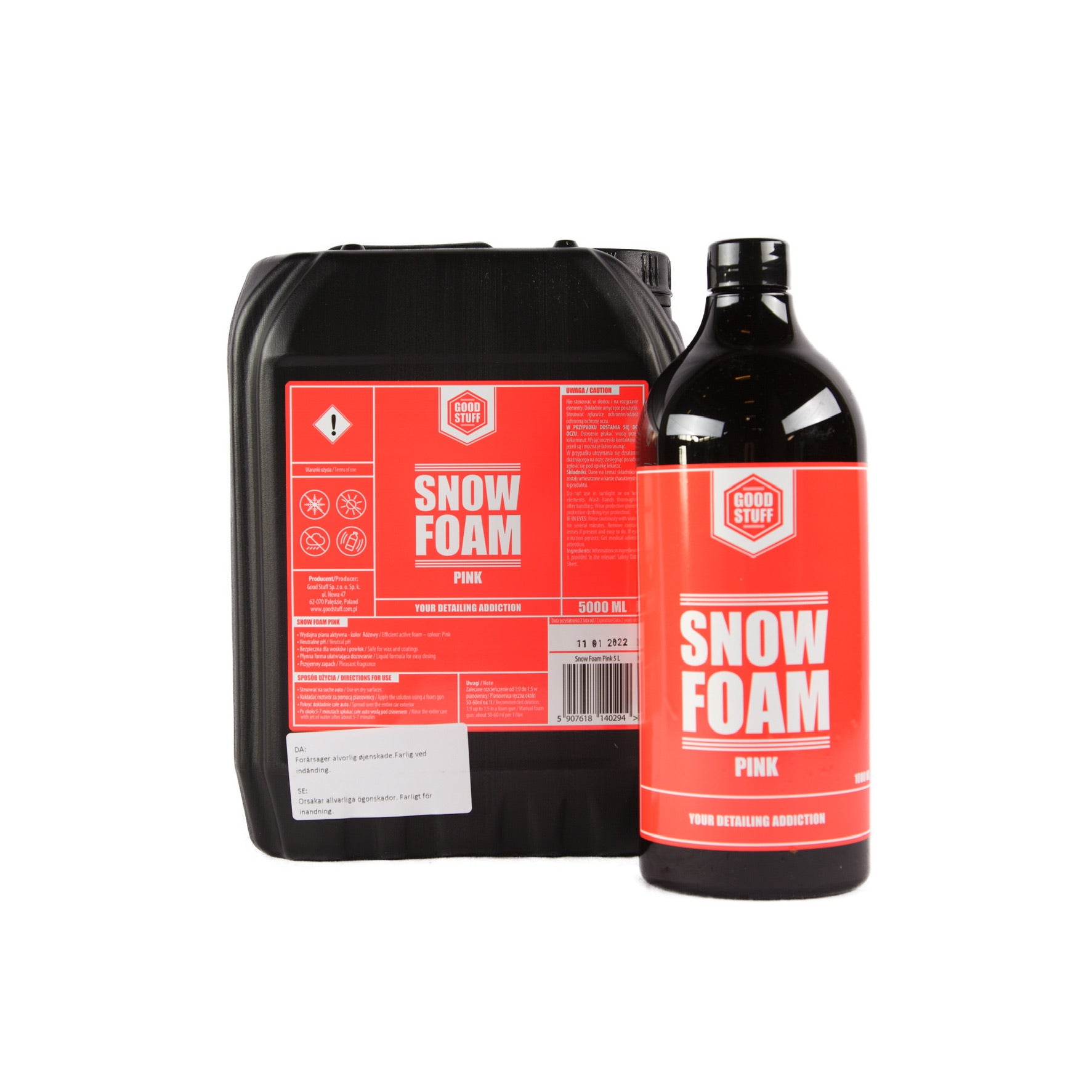 Good Stuff Snow Foam Pink Skumforvask