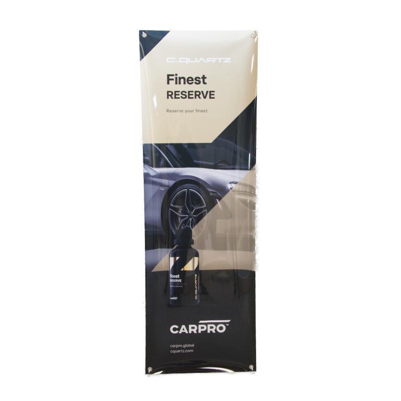 CarPro CQuartz Finest Reserve Flip Up Banner