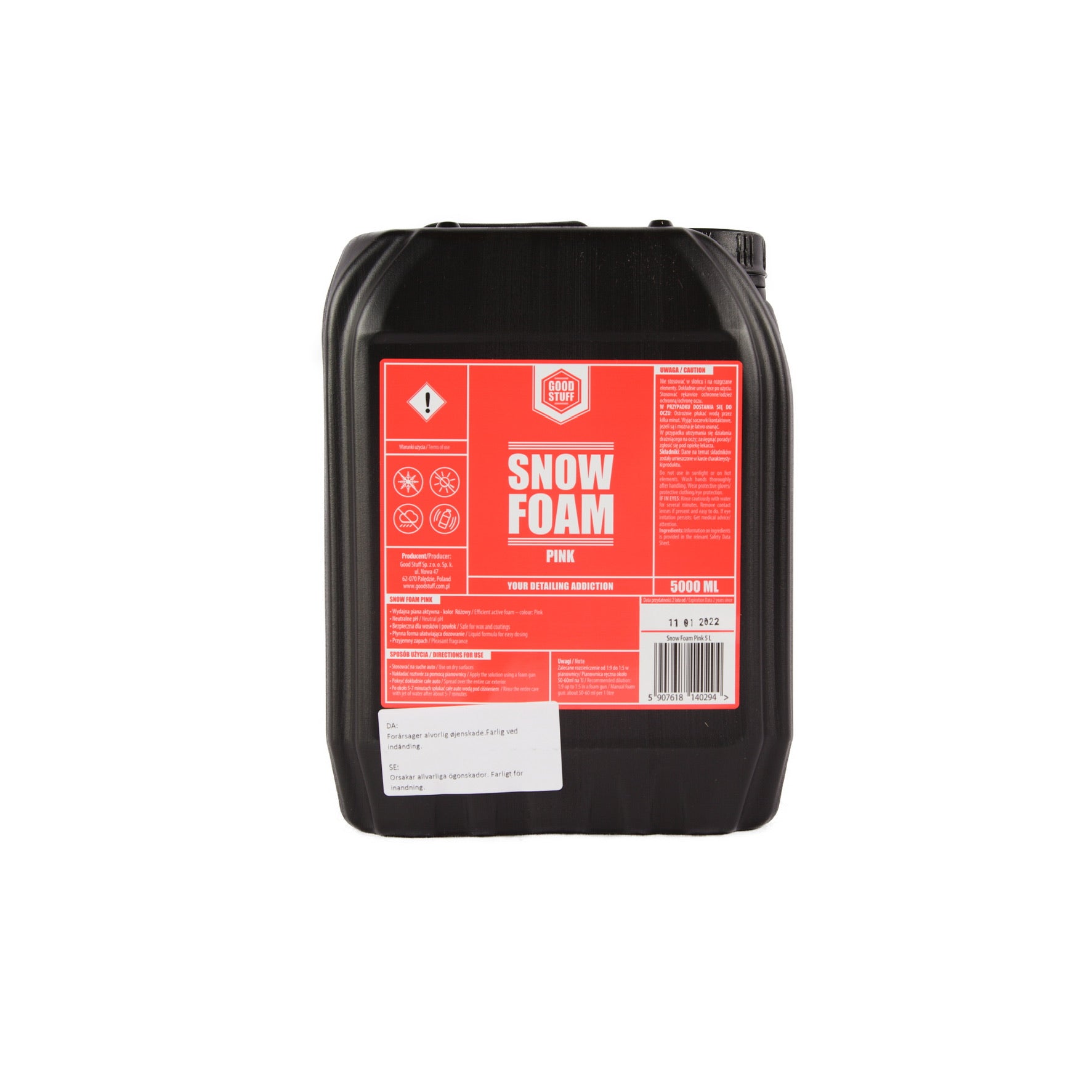 Good Stuff Snow Foam Pink Skumforvask