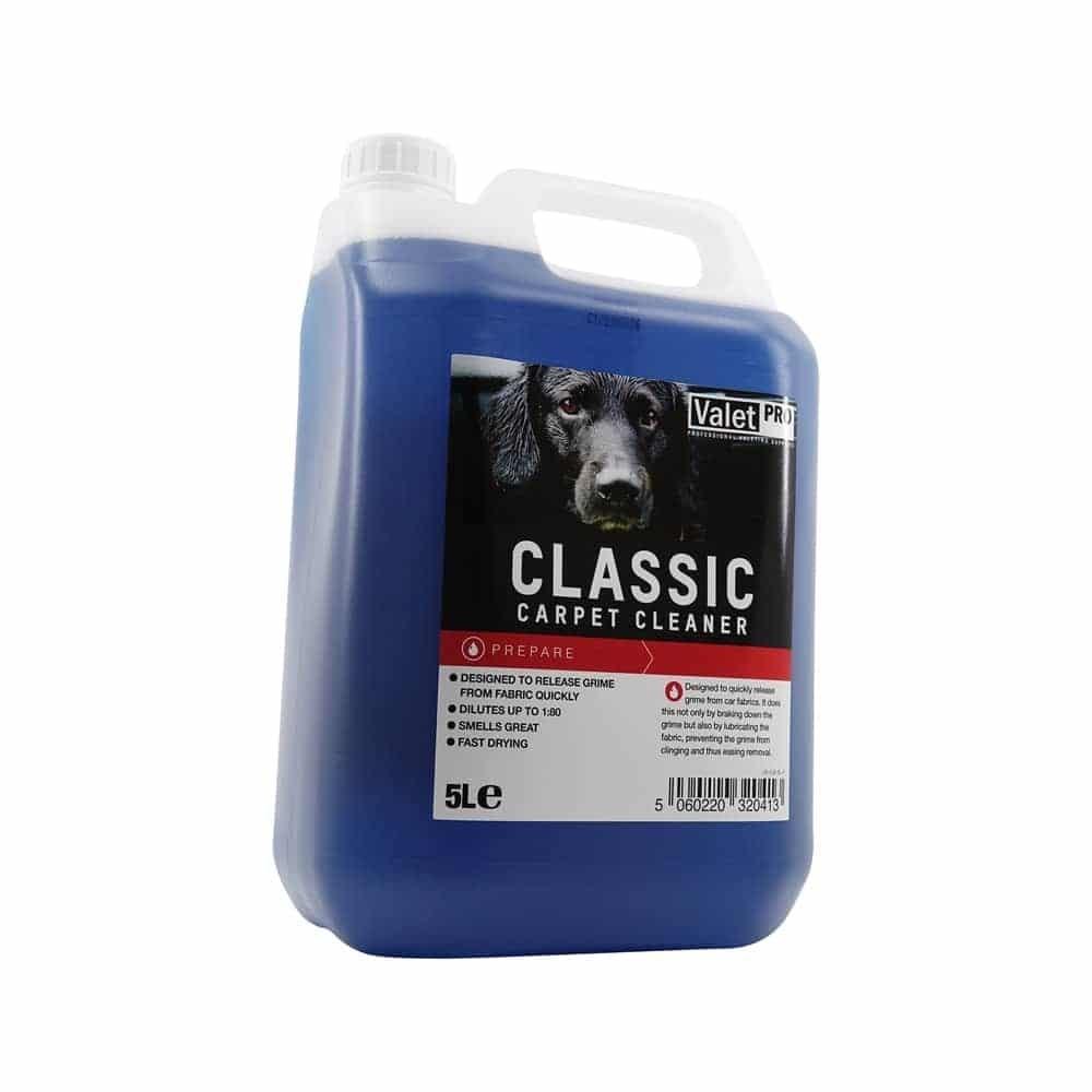 Valet Pro Classic Carpet Cleaner 5 Liter